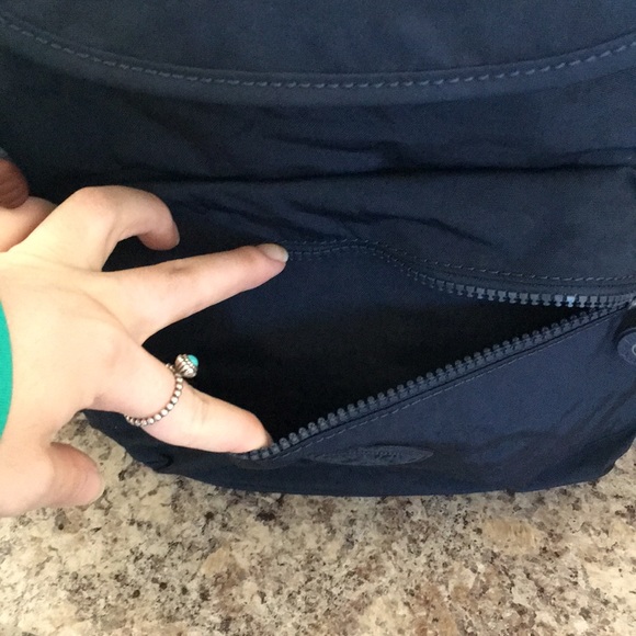 Kipling Navy Blue Backpack - Picture 12 of 15